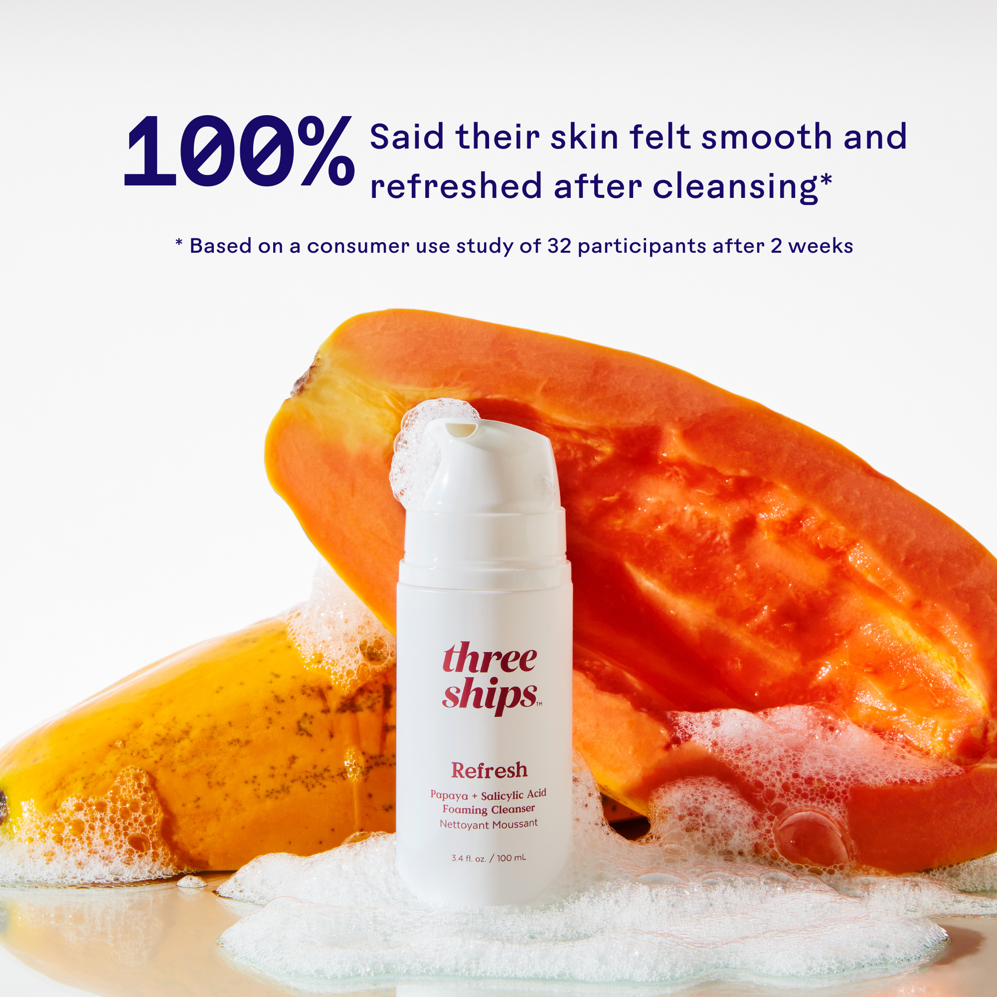 Refresh Papaya + Salicylic Acid Cleanser