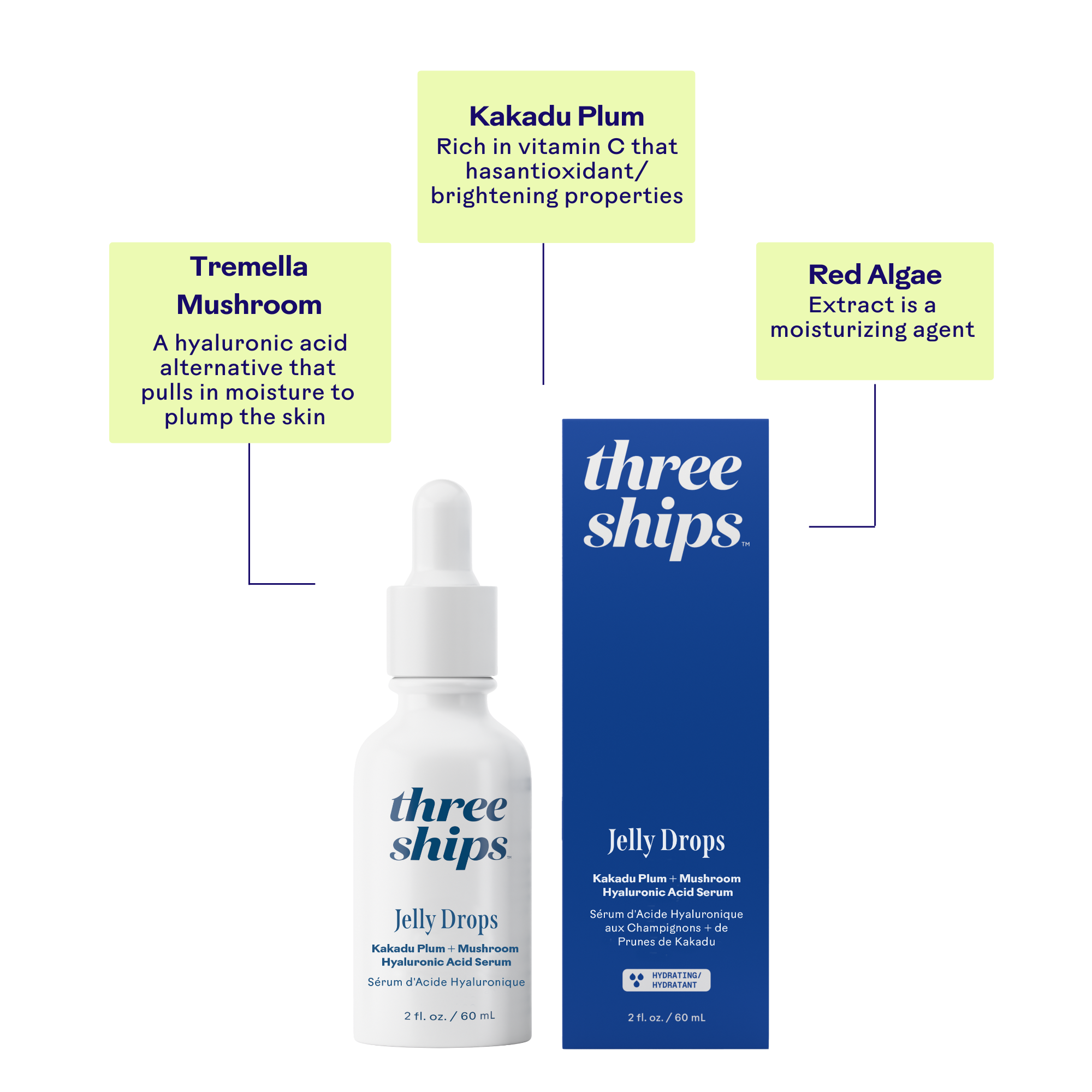 Jumbo Jelly Drops Kakadu Plum + Mushroom Hyaluronic Acid Serum
