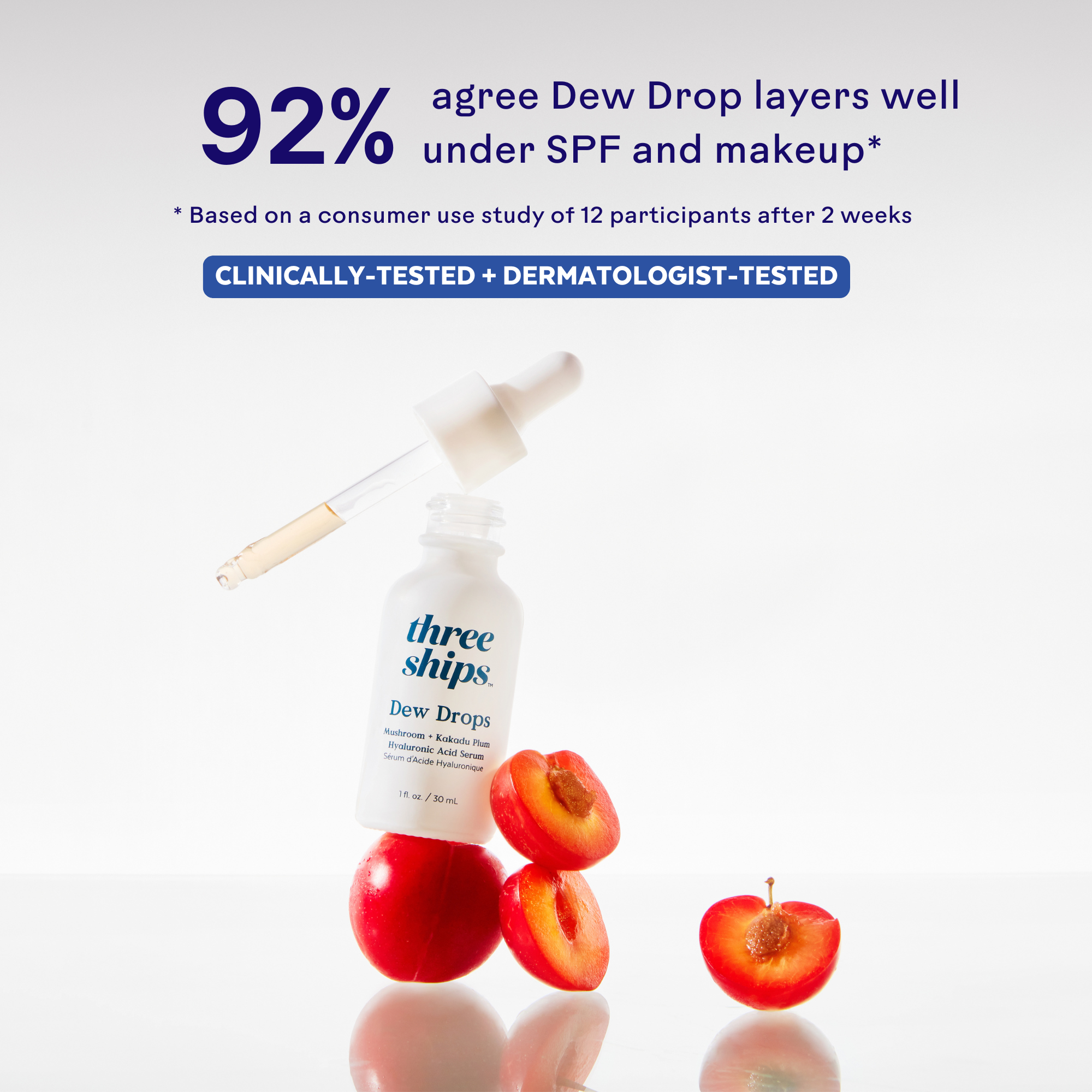 Dew Drops Mushroom Hyaluronic Acid + Vitamin C Serum