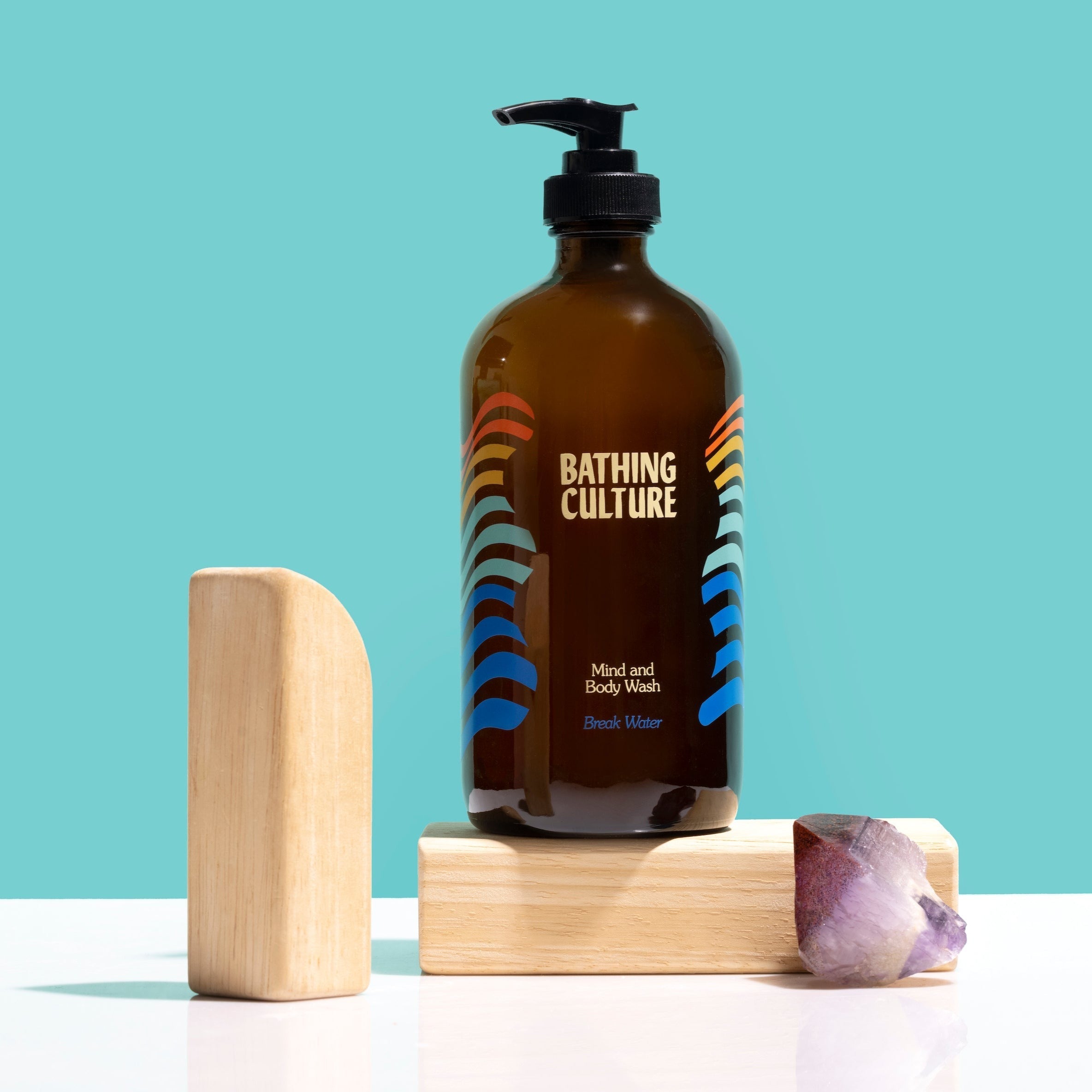 Mind & Body Wash - Refillable Glass
