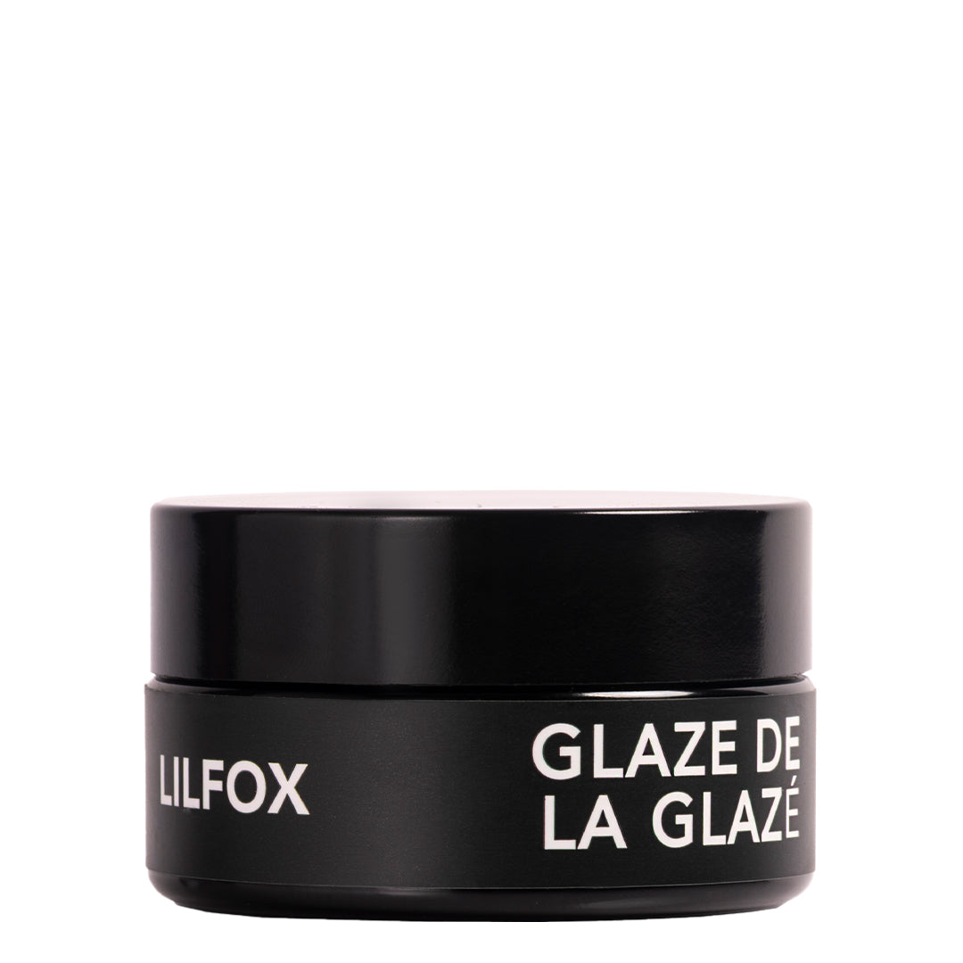 LILFOX | Glaze de la Glazé | Product Image - black jar against a white background