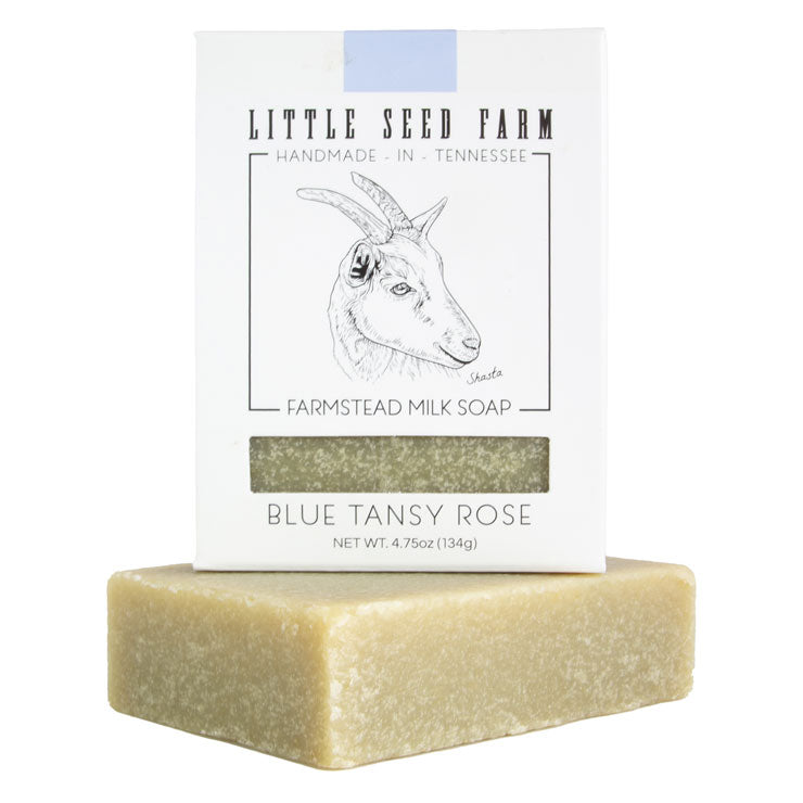 Little Seed Farm Soap Blue Tansy Rose