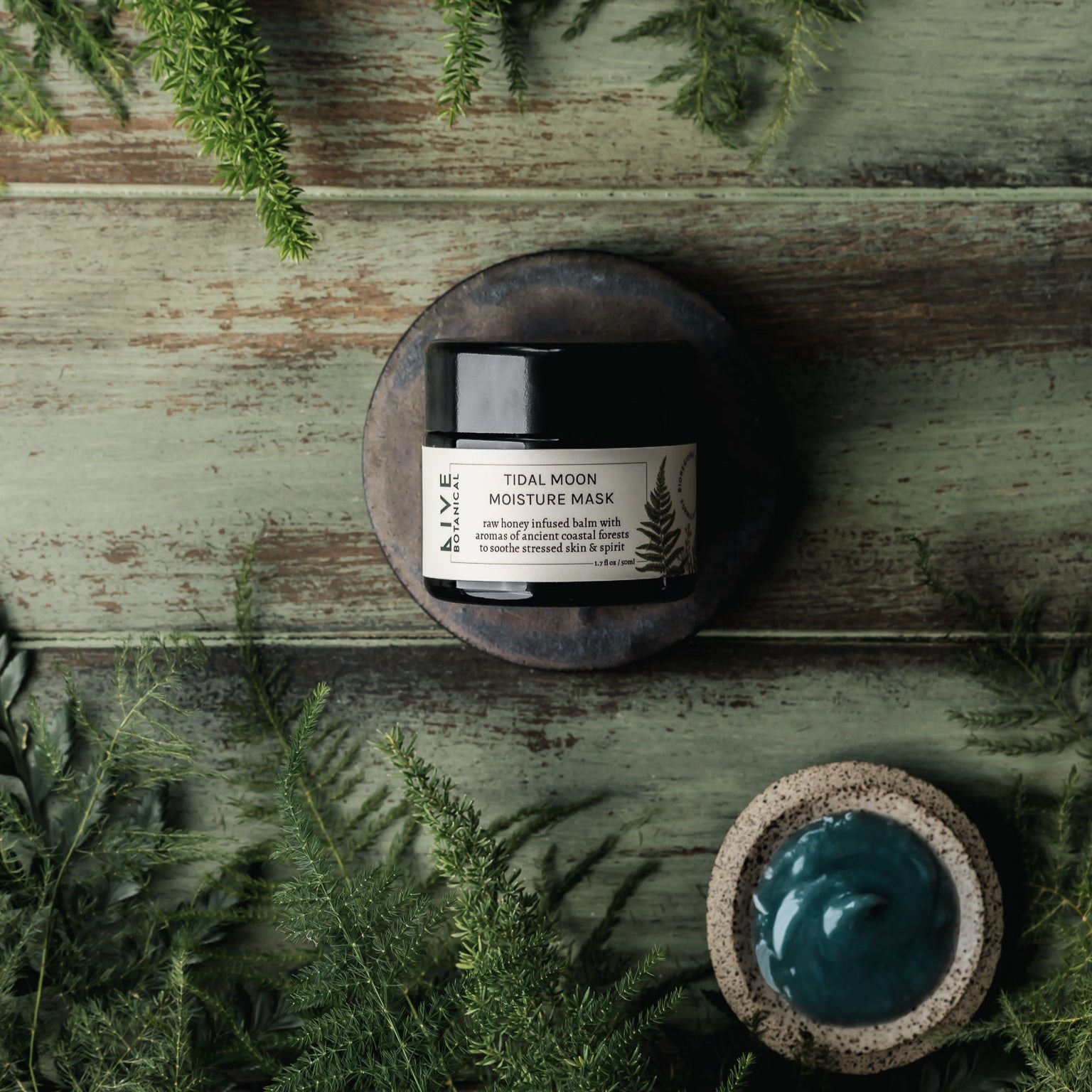 Live Botanical Tidal Moon