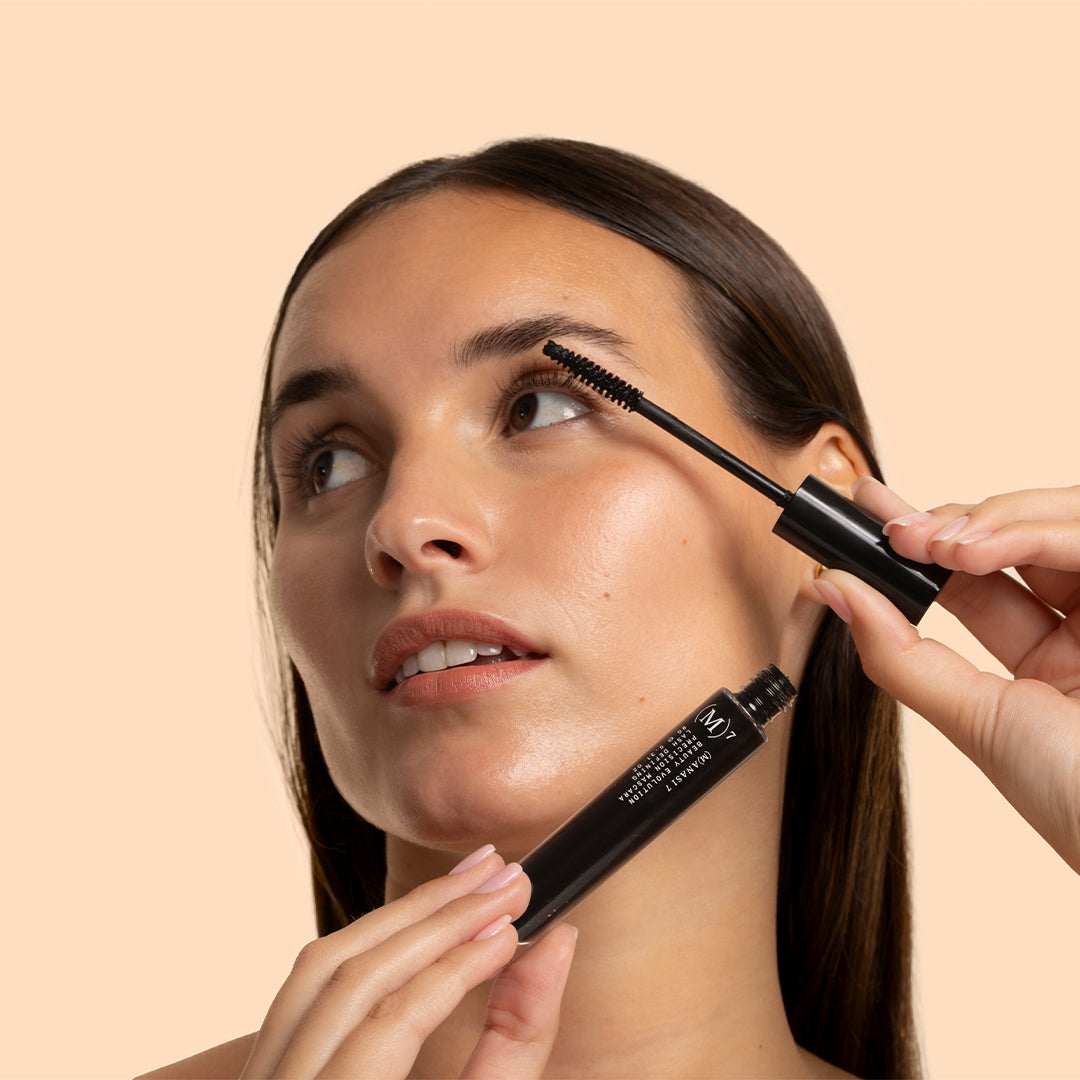 Manasi 7 | Precision Mascara | Model Image_Oct26 - woman applying mascara to her lashes