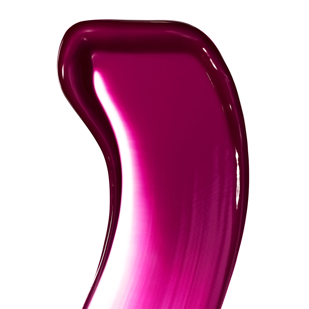 Manasi 7 | Tinted Beauty Potion | Cassis Swatch Image - glossy deep berry swatch on a white background
