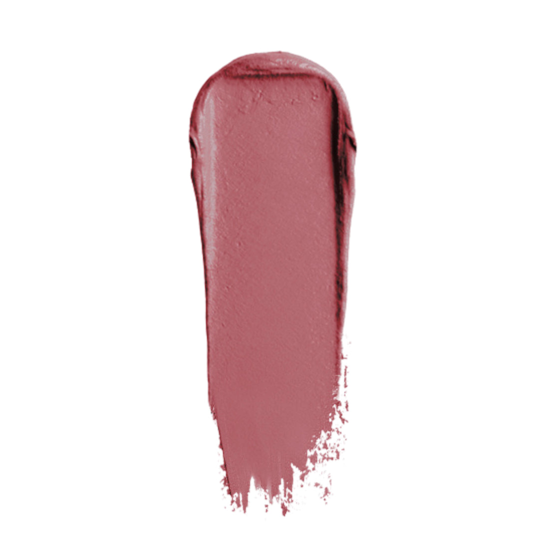 Wonderblush | Le Fondant Cream Blush | Figue Swatch - mauve rose cream blush swatch on a white background