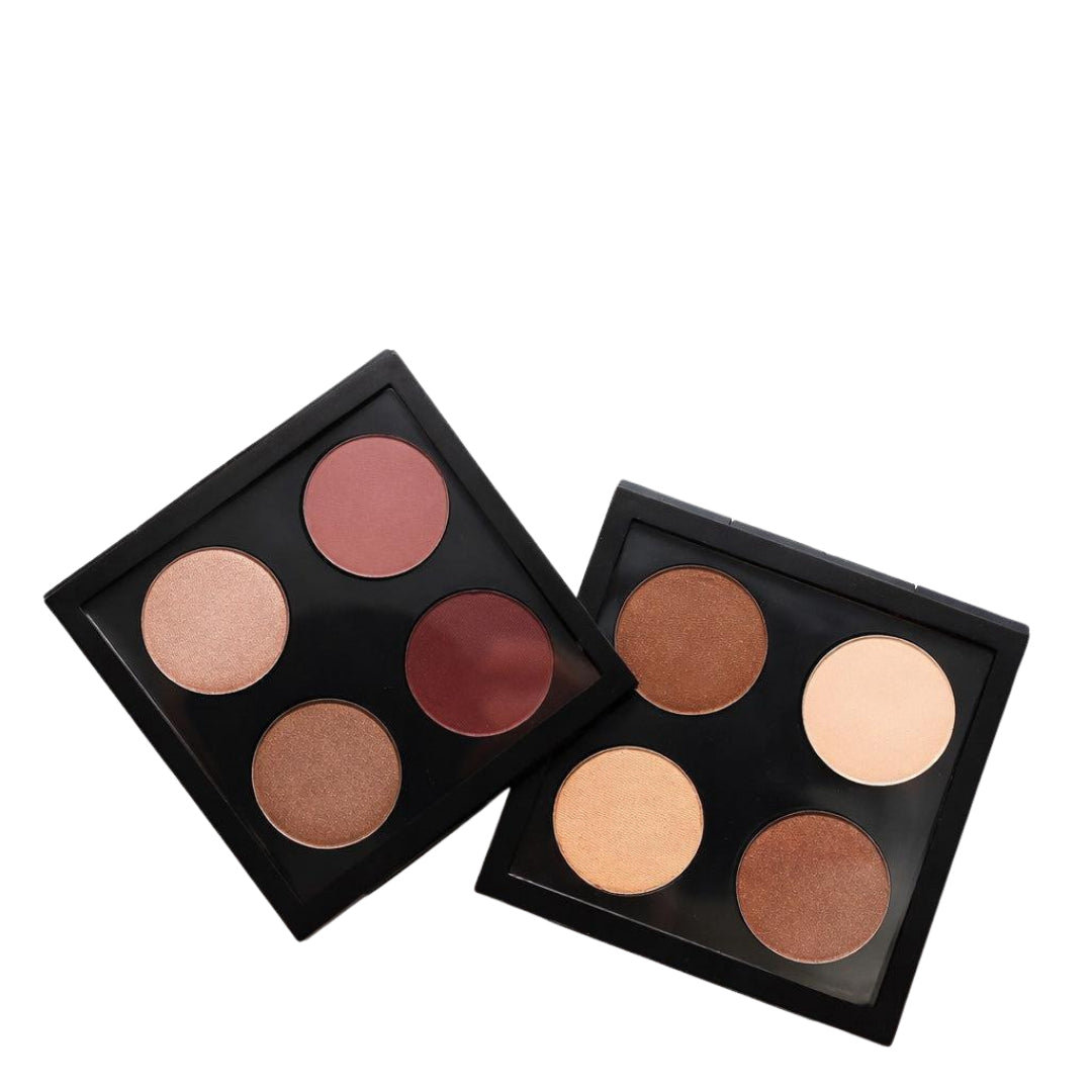 withSimplicity | Color Theory Eye Palettes | Product Image - two eye palettes on a white background