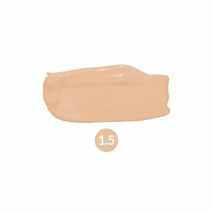 withSimplicity Liquid Foundation Shade 1.5 Swatch