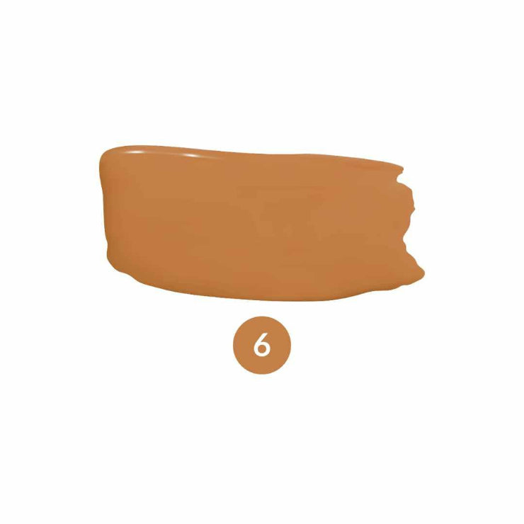 withSimplicity Liquid Foundation Shade 6 Swatch