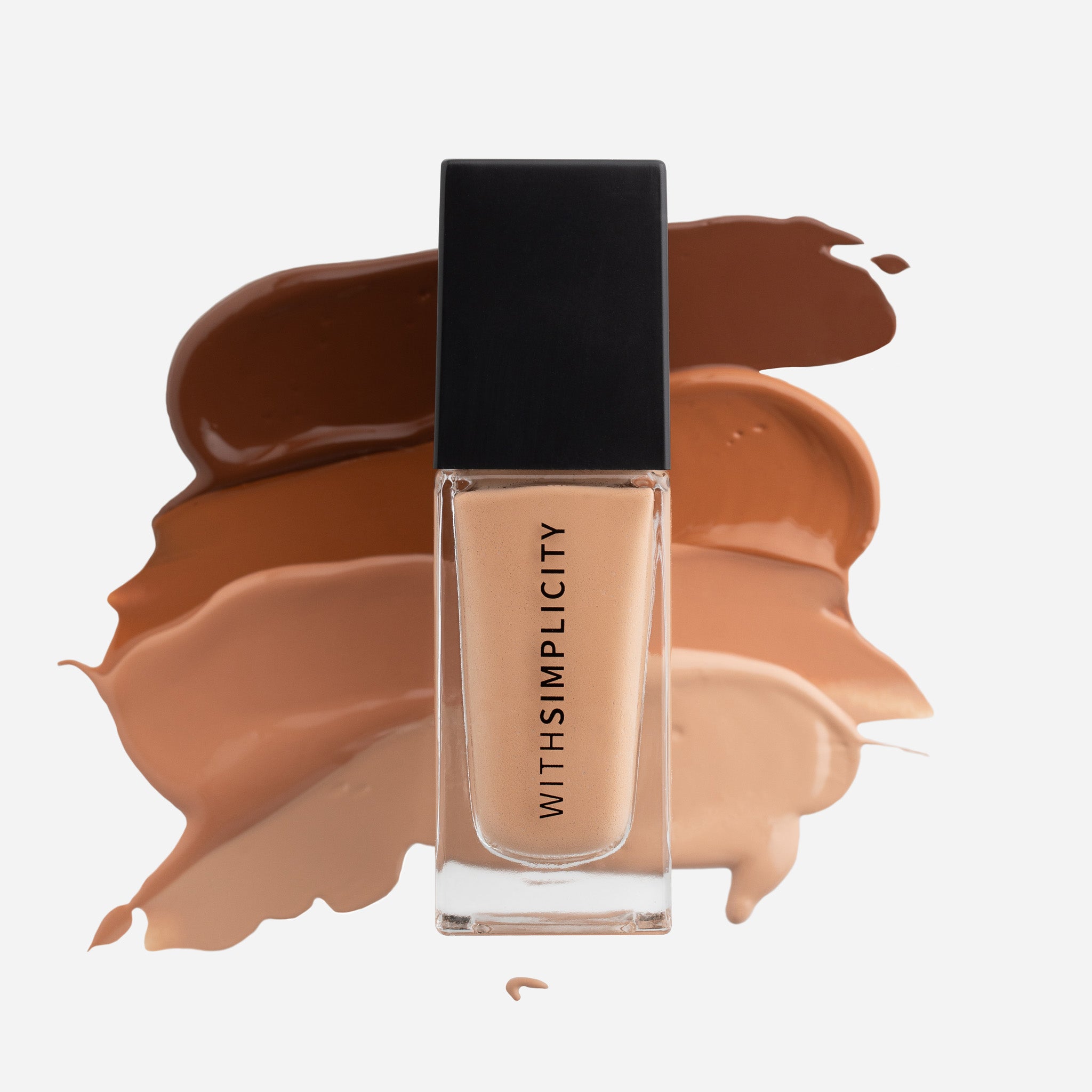 withSimplicity foundation swatches