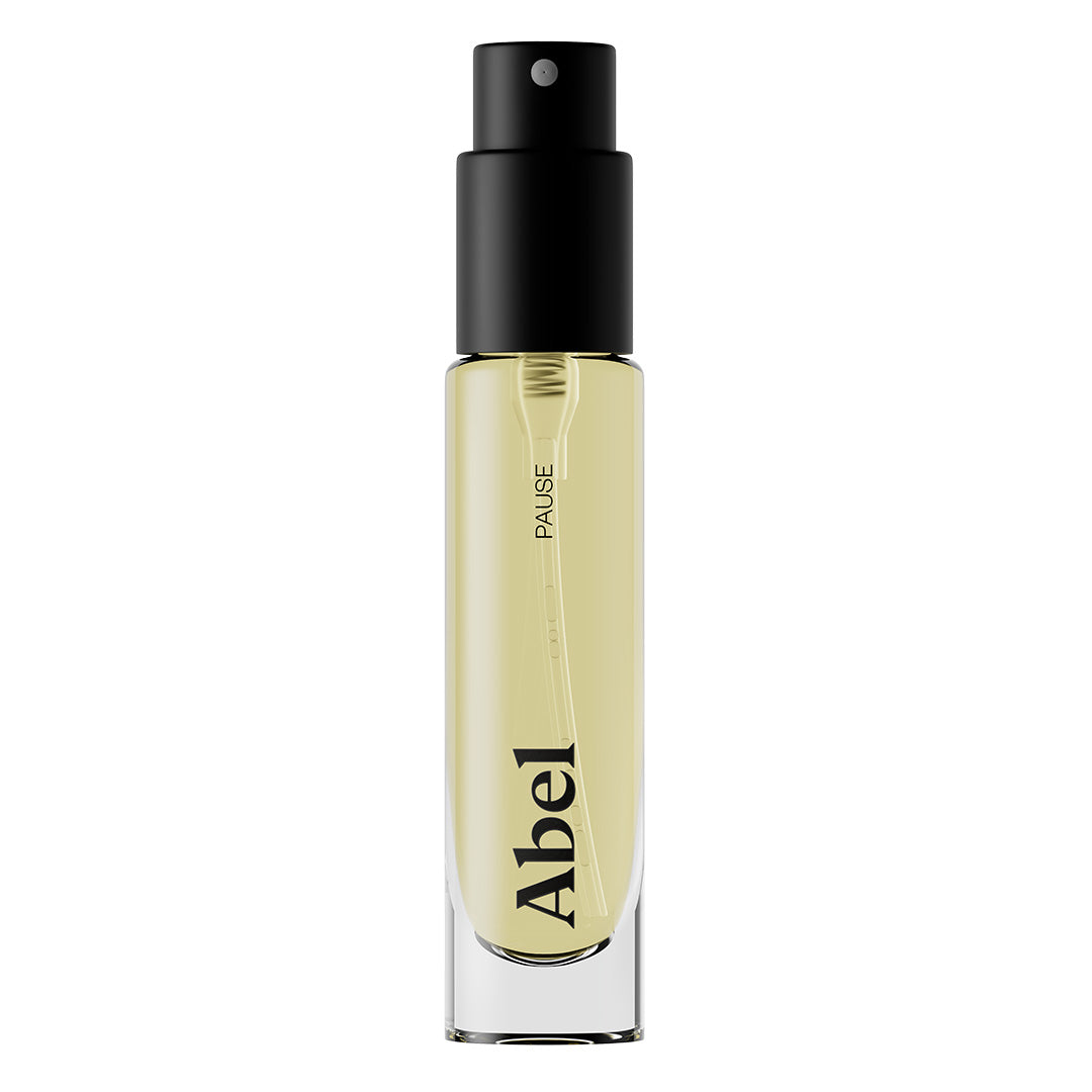 Abel | Pause 6 ml | Product Image - travel spray with black cap on a white background
