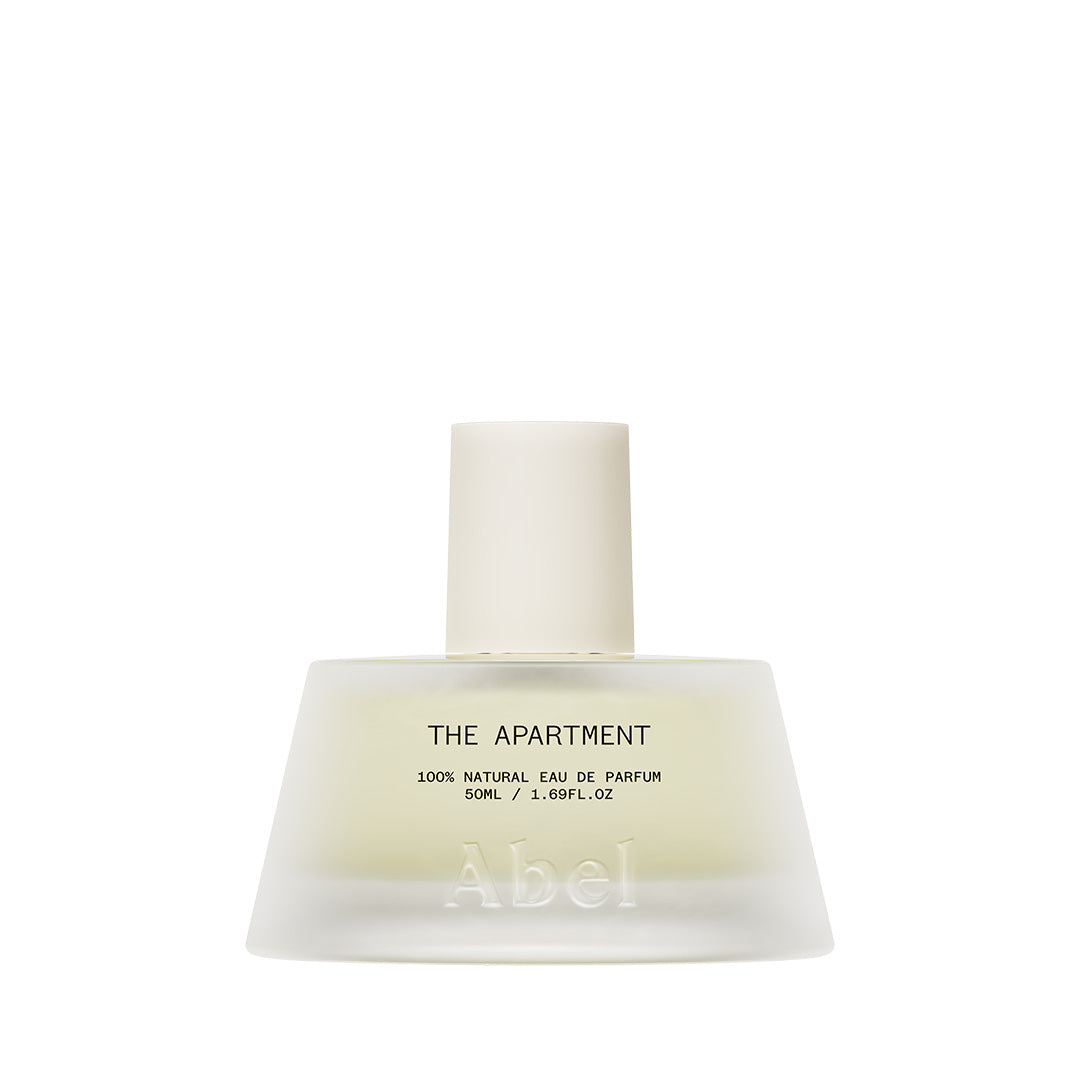 Abel | The Apartment 50 ml | Product Image - frosted glass perfume bottle on a white background