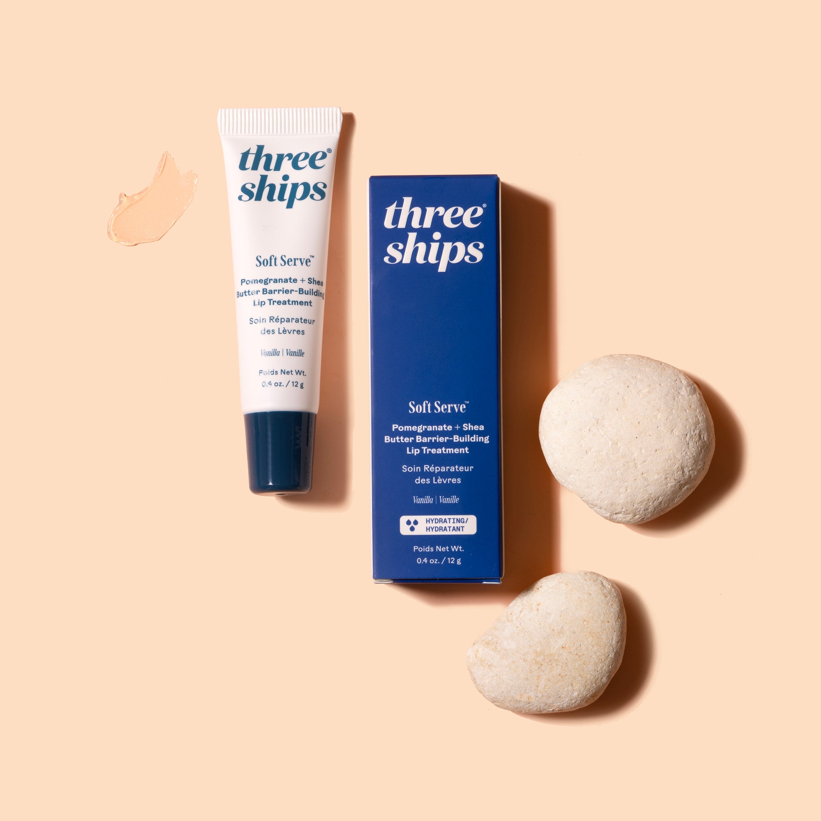SoftServe Pomegranate + Shea Butter Lip Treatment