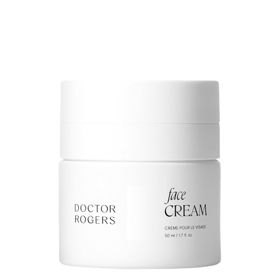 Doctor Rogers | Face Cream | Product Image - cream jar on a white background