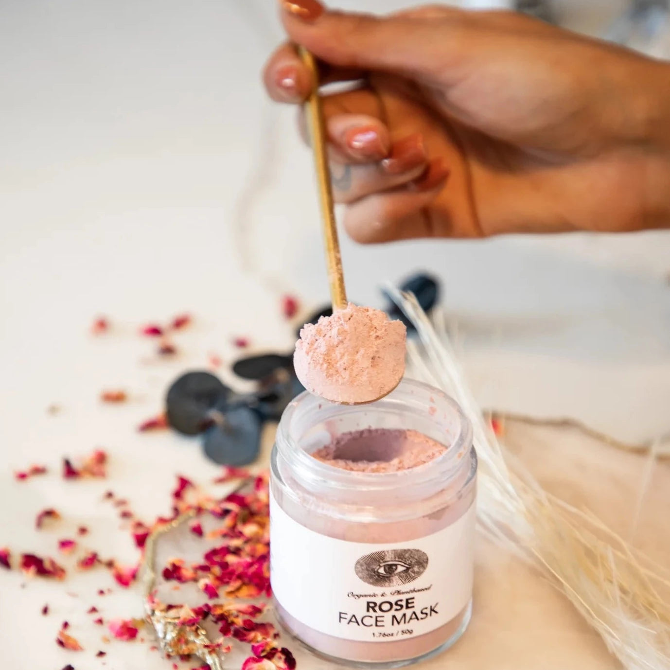 Rose Face Mask