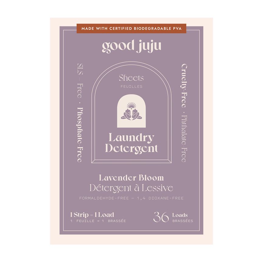 Good Juju Laundry Detergent Sheets