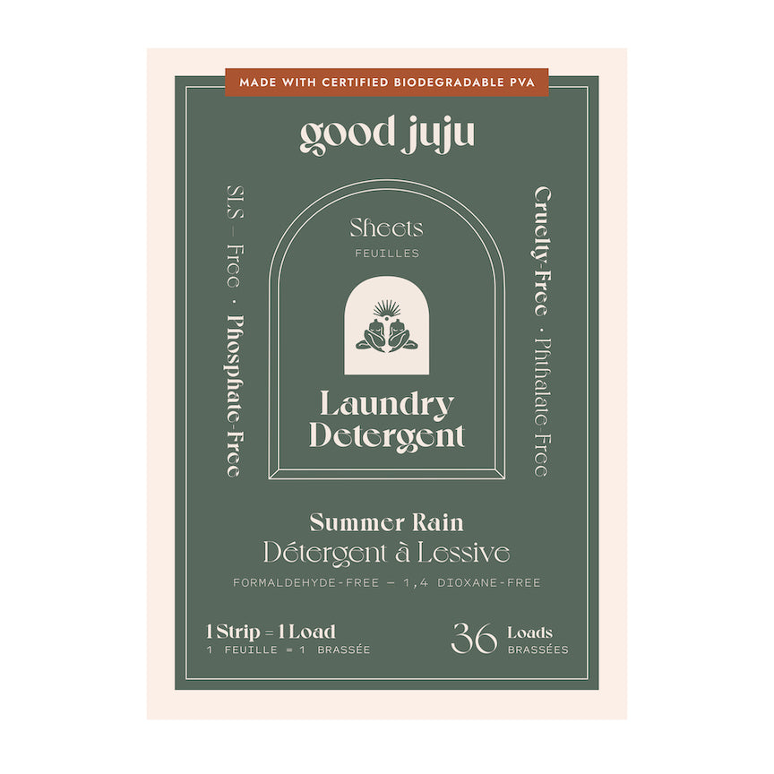 Good Juju Laundry Detergent Sheets