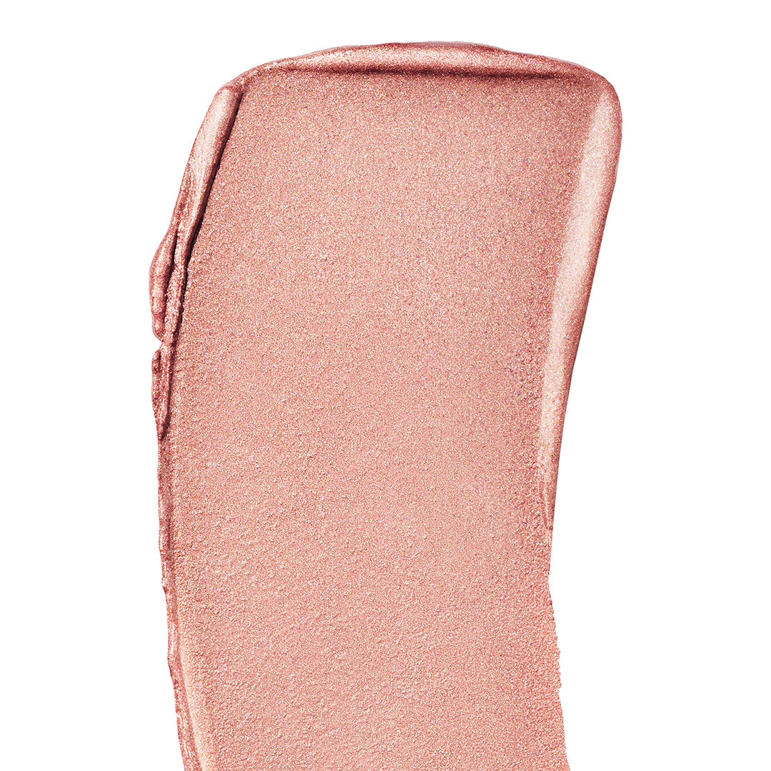 Manasi 7 | Eye Glow Colour Ayame | Swatch Image - shimmery peachy rose-gold swatch on a white background