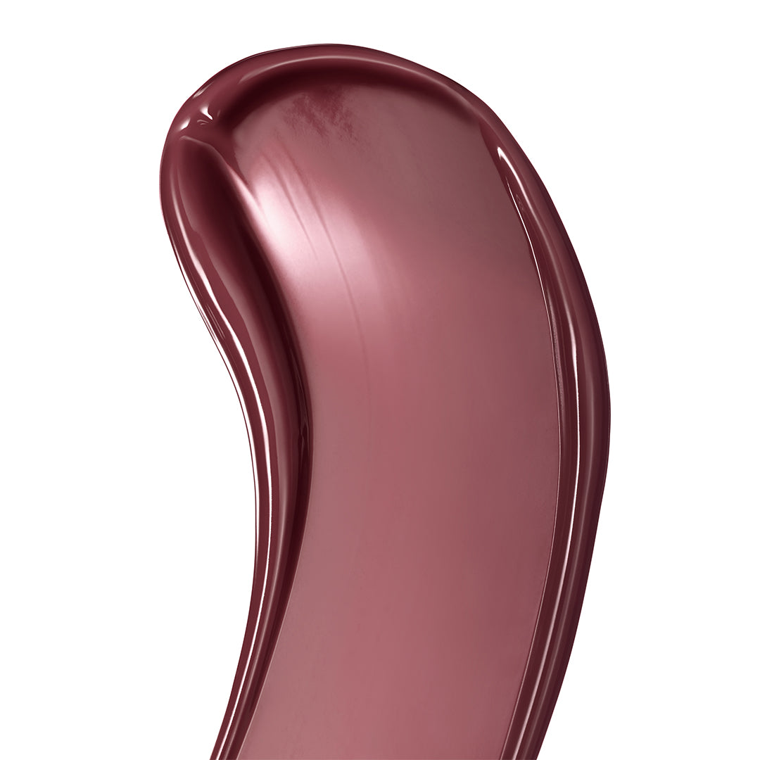 Manasi 7 | Tinted Beauty Potion | Acanthe Swatch Image - glossy deep rose-brown swatch on a white background
