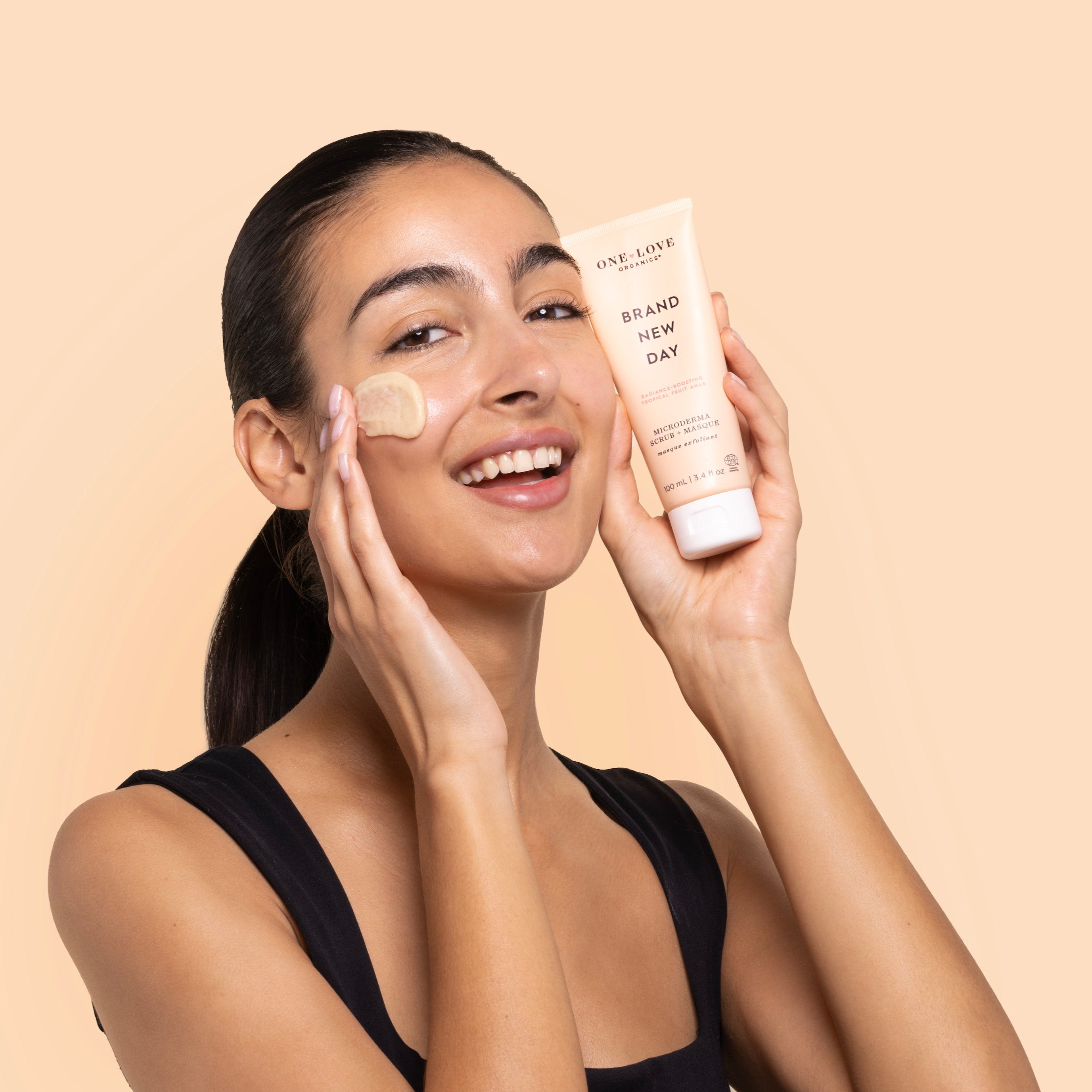One Love Organics Brand New Day Scrub Model