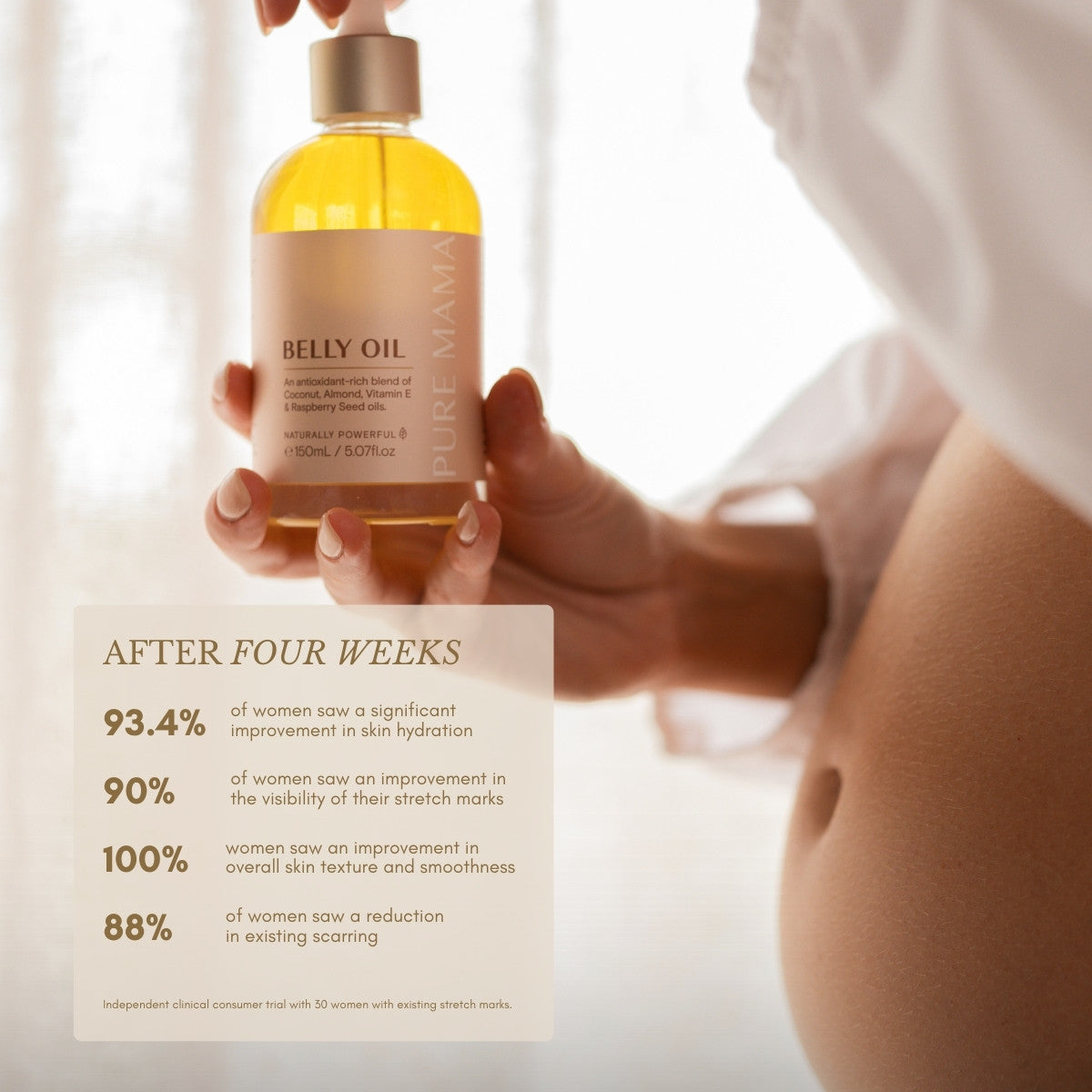 Stretch Mark Belly Oil