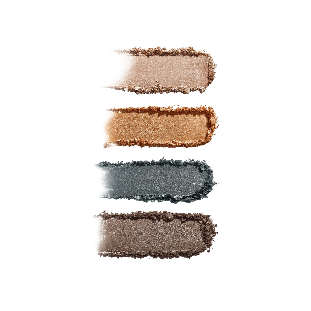 RMS Beauty | ReDimension Hydra Eyes Quartet - Midnight Bloom | Swatch - four swatches on a white background 