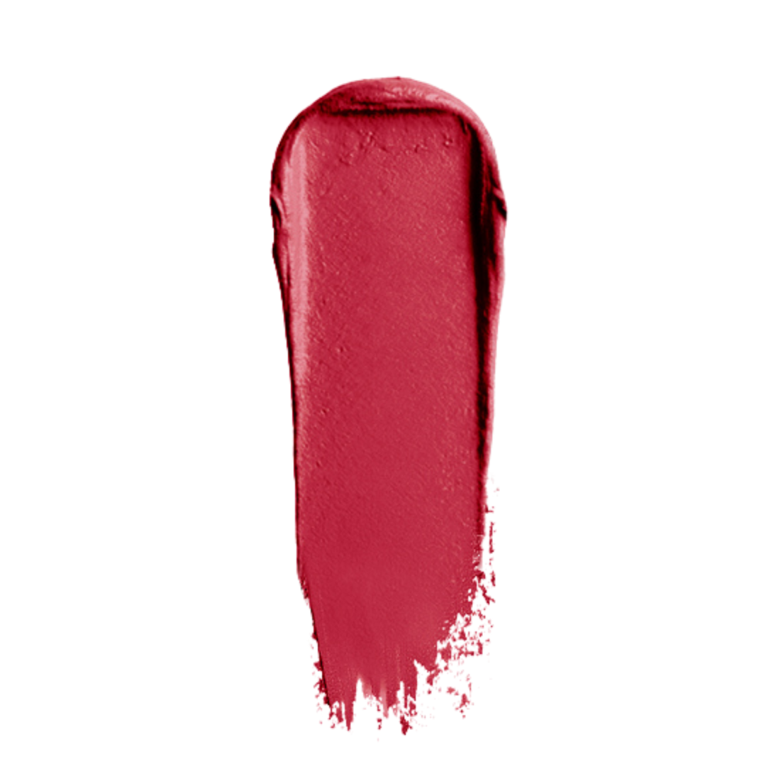 Wonderblush | Le Fondant Cream Blush | Cerise Swatch - red cream blush swatch on a white background