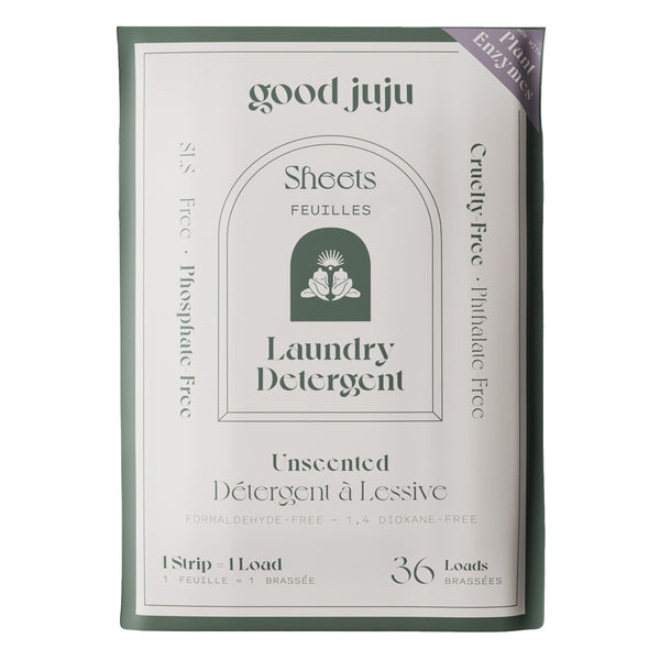 Good Juju Laundry Detergent Sheets