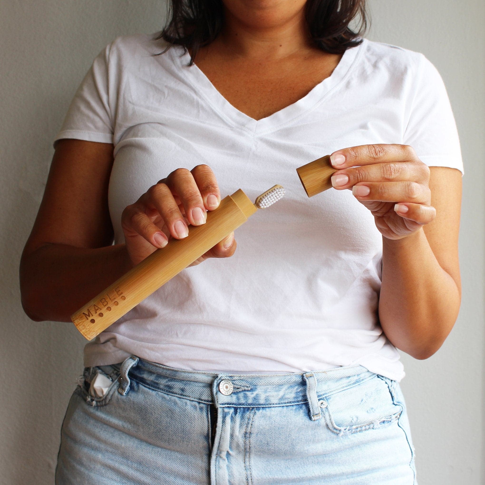 Bamboo Toothbrush Travel Case - Beauty Heroes®