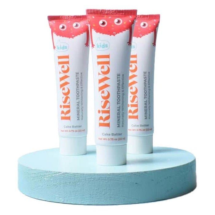 RiseWell Kids Toothpaste Travel Pack Natural Kids Toothpaste Beauty