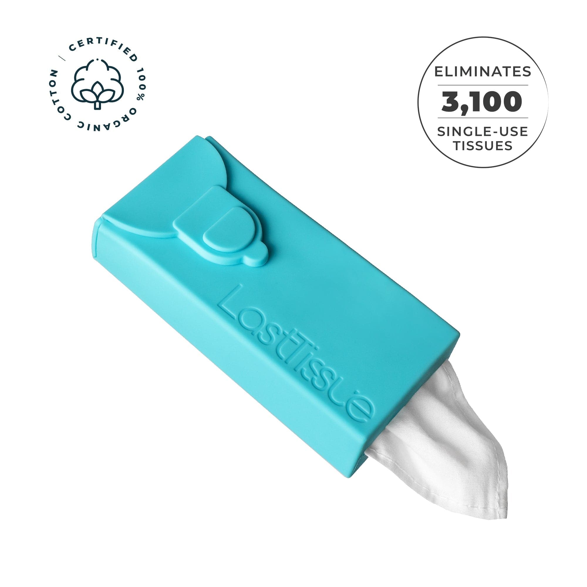 LastTissue - Dolphin Turquoise - Beauty Heroes®